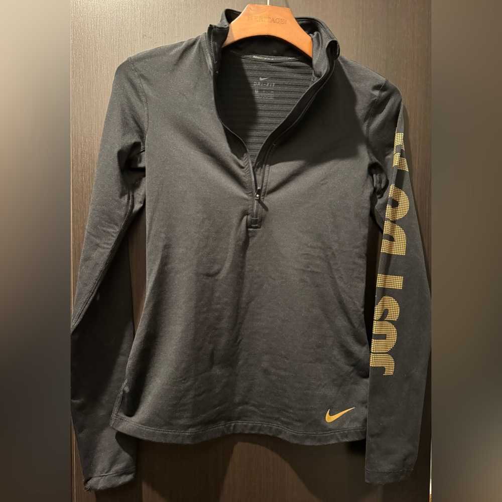 NIKE dri fit long sleeve shirt